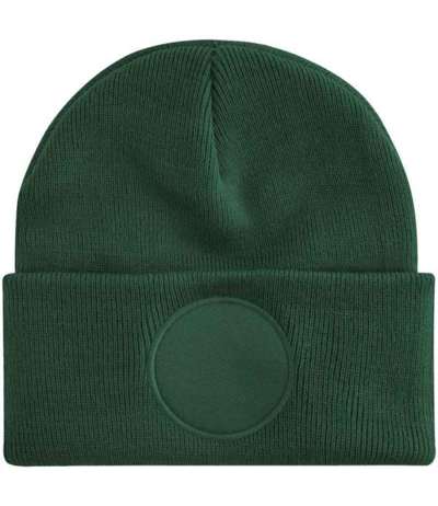 Circular patch printers beanie