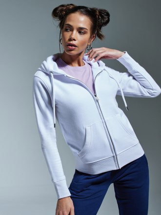 Ladies Organic Full Zip Hoodie