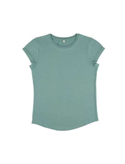 Women's Rolled Sleeve T Shirt