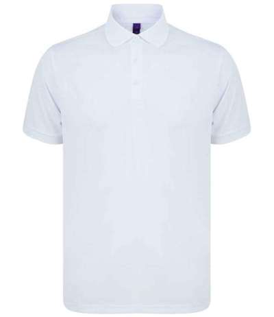 Henbury Recycled Polyester Piqué Polo Shirt