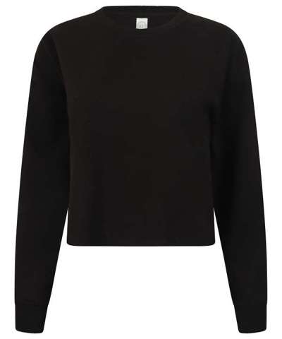 Ladies Cropped Slounge Sweat