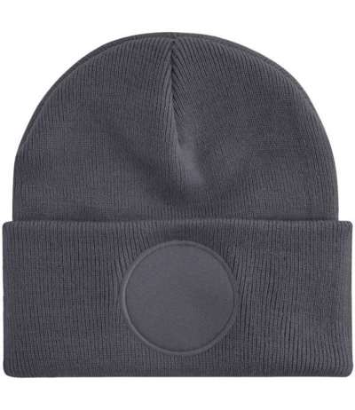 Circular patch printers beanie