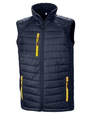 Result Black Compass Softshell Gilet