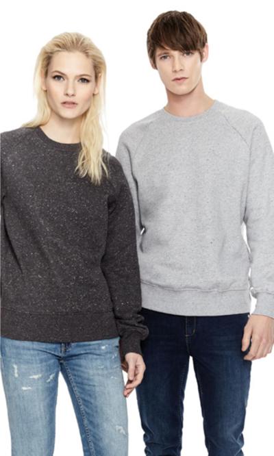 Earthpostive Unisex Raglan Sweatshirt