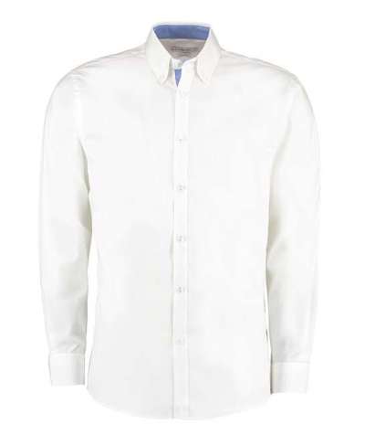 Contrast Premium Oxford Shirt Long Sleeve