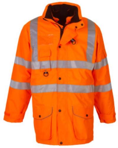 Yoko Hi Vis Multi Function 7 In 1 Jacket