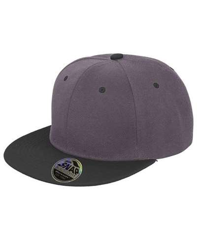 Contrast Bronx Flat Peak Snapback Cap