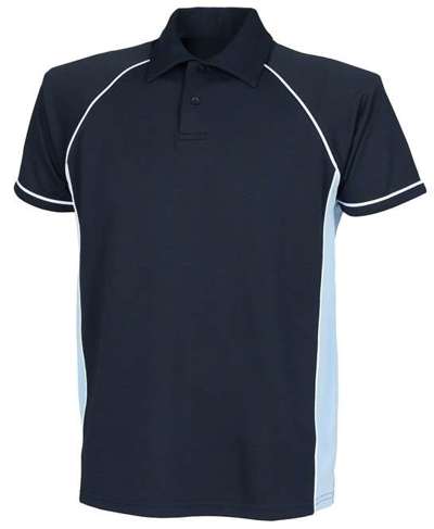 Kids Piped Performance Polo