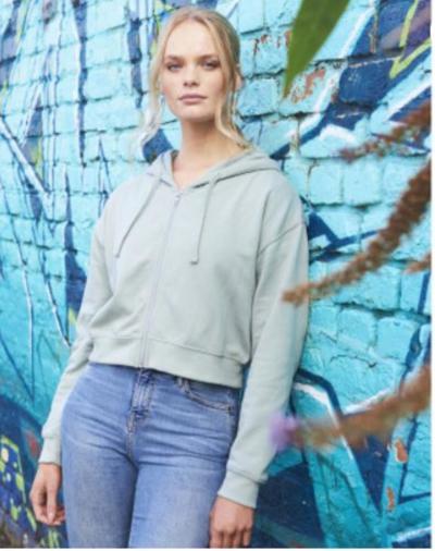 WOMENS FASHION CROP ZOODIE