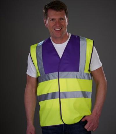 Hi-Vis two Band and Braces Waistcoat