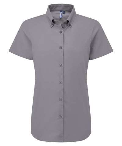 Ladies Supreme Short Sleeve Oxford Shirt