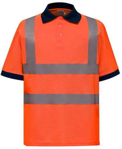Hi Vis Short Sleeve Polo Shirt
