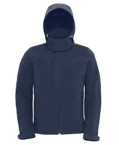 B&C Men's Hooded Softshell