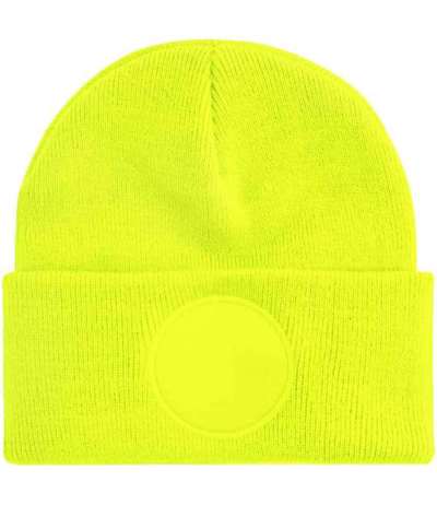 Circular patch printers beanie
