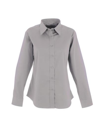 Ladies Pinpoint Oxford Half Sleeve Shirt