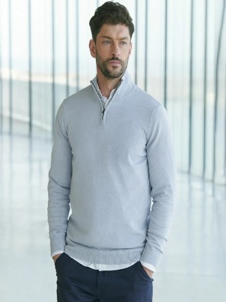 Zip Neck Sweater
