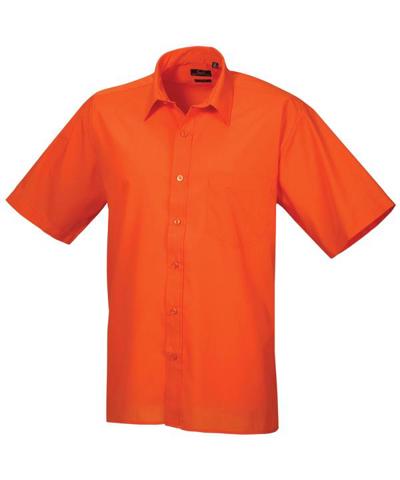 Short Sleeve Poplin Shirt