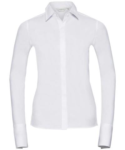 Russell Collection Ladies Stretch Shirt