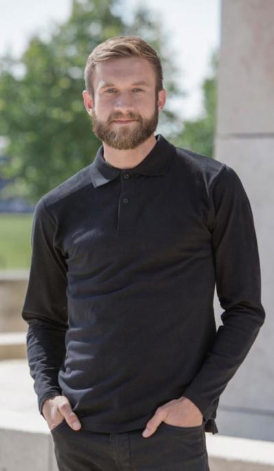 Mens Fairtrade Long Sleeve Polo