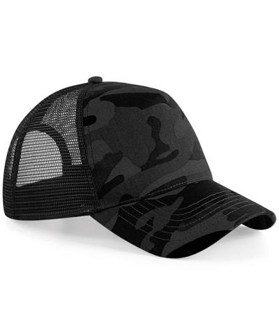 Camo Snapback Trucker Cap