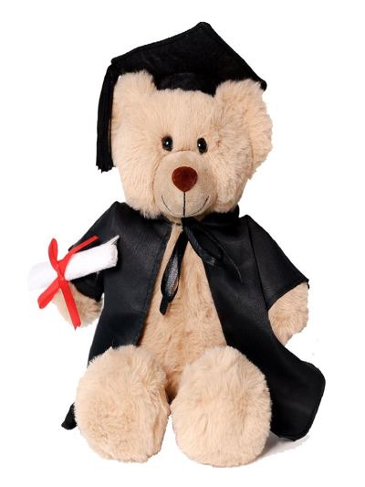 Barty Bear with grad outfit & tee