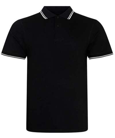 AWDis Stretch Tipped Piqué Polo Shirt
