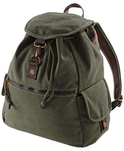 Vintage Canvas Backpack