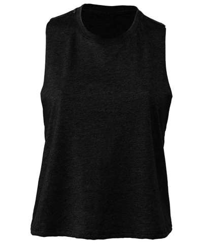 Bella Ladies Racer Back Cropped Tank Top