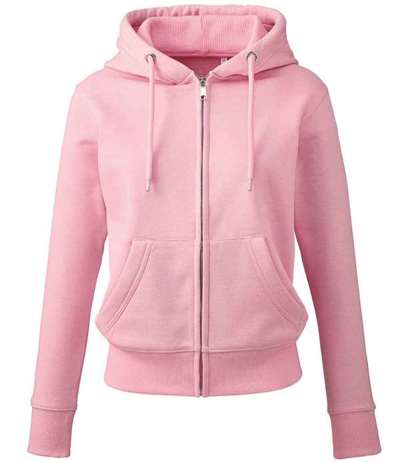 Ladies Organic Full Zip Hoodie