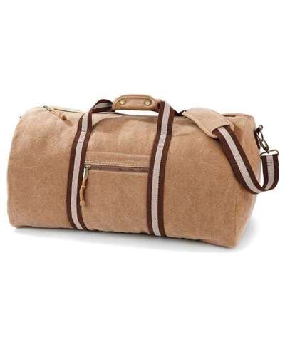 Vintage Canvas Holdall