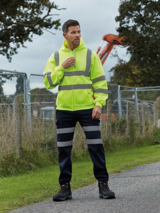 High Vis Zip Jacket