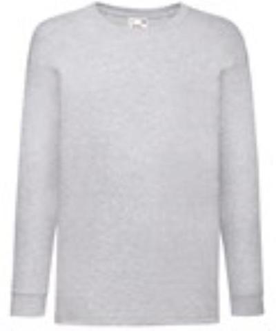 Kids Long Sleeve Valueweight T