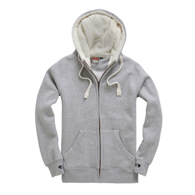 Fleece Lined Zip Hoodie