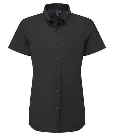 Ladies Supreme Short Sleeve Oxford Shirt