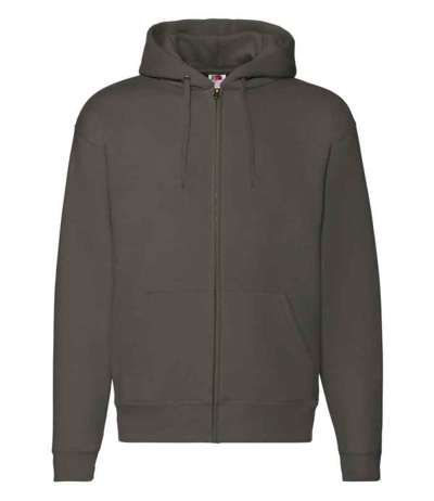 Zip Through Hooded Sweatshirt