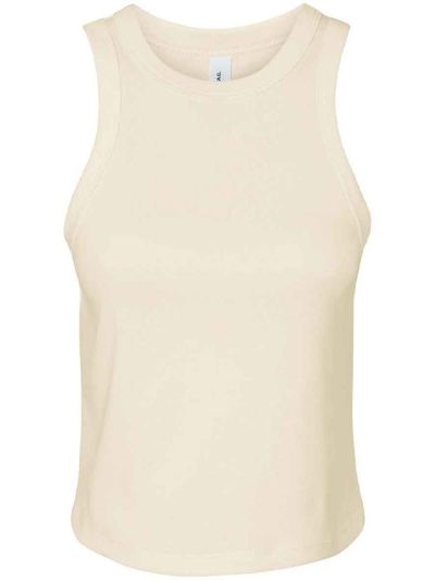 Ladies Micro Rib Racer Tank Top