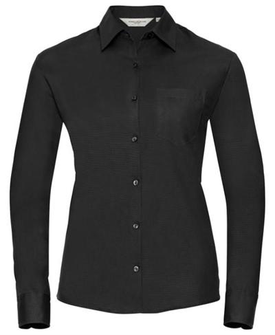 Russell Collection Ladies L/S Shirt