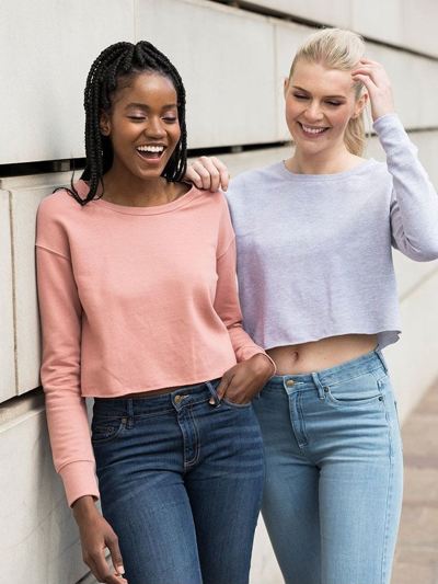 Womens Cropped Sweat