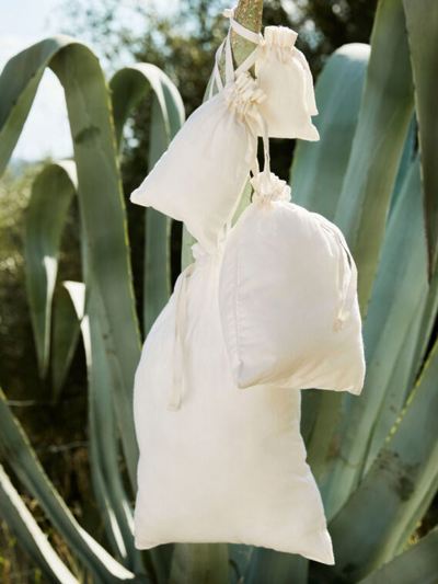 Organic Cotton Draw Cord Bag