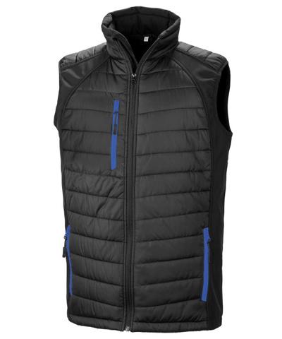 Result Black Compass Softshell Gilet