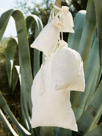 Organic Cotton Draw Cord Bag