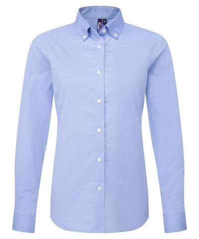 Ladies Supreme Long Sleeve Oxford Shirt