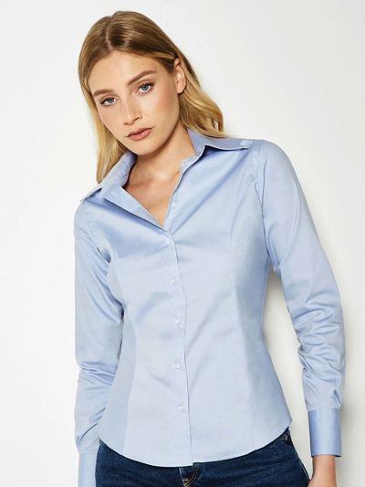 Women's Corporate Oxford Blouse Long Sleeved