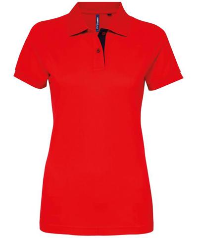 Fox Ladies Contrast Polo