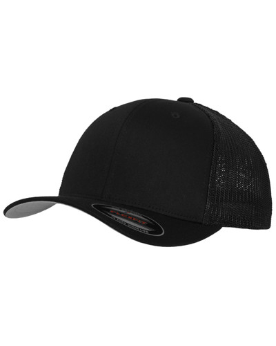 Flexfit Mesh Cotton Twill Trucker Cap