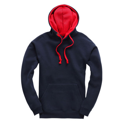 Contrast Hoodie