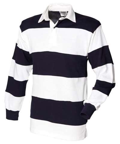 Sewn Stripe L/S Rugby Shirt