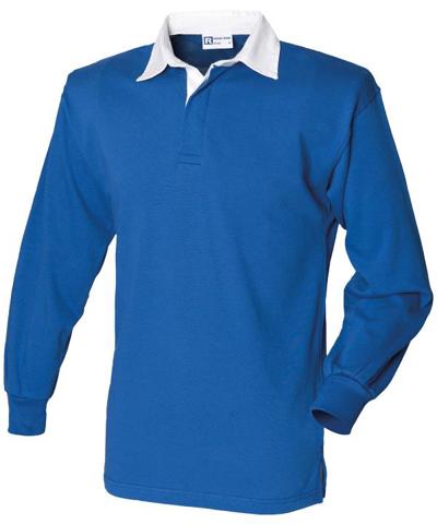 Long Sleeve Plain Rugby Shirt