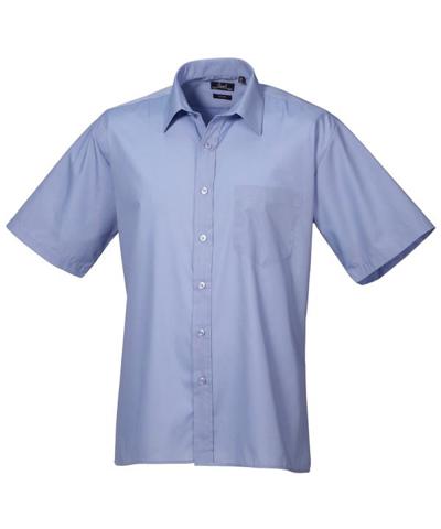 Short Sleeve Poplin Shirt