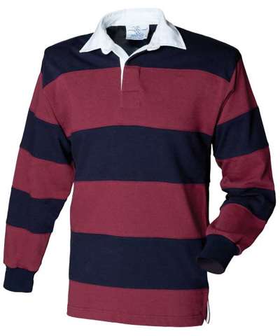 Sewn Stripe L/S Rugby Shirt